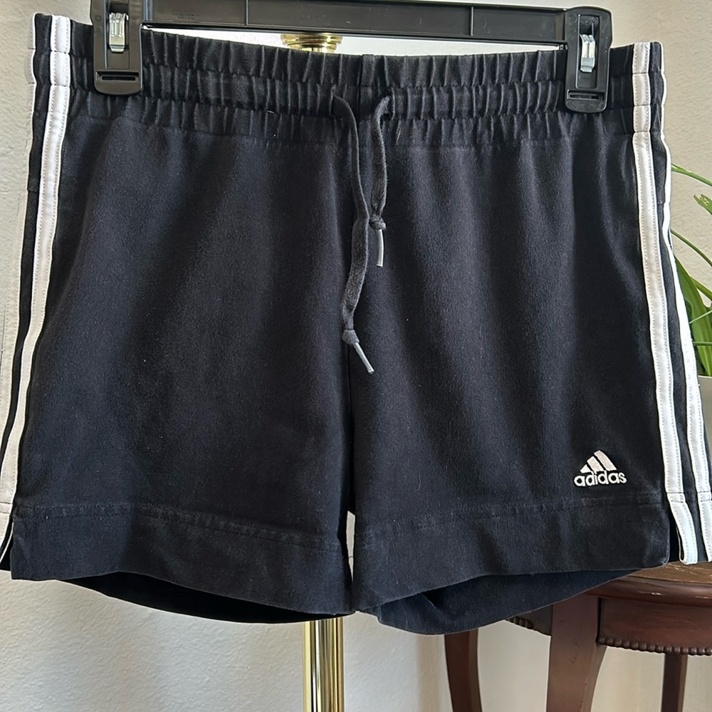 Adidas women’s black shorts